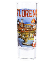 Cargar imagen en el visor de la galería, Hard Rock Cafe® Shot Glass 2.5 oz Vaso Chupito para Coleccionistas Florencia Italia