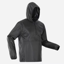 Cargar imagen en el visor de la galería, Quechua® Chaqueta Chubasquero Impermeable 1/2 Zip Cortaviento | S-M-L