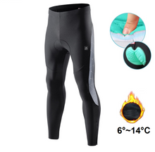 Cargar imagen en el visor de la galería, Santic® Pantalón Culotte Térmico Ciclismo 3 Horas 6-14°C | S-M