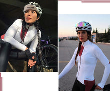 Cargar imagen en el visor de la galería, Santic® Jersey TÉRMICO Manga Larga Mujer Ciclismo +12°C | XS-S-M-L