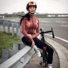 Cargar imagen en el visor de la galería, Santic® Jersey TÉRMICO Manga Larga Mujer Ciclismo +12°C | XS-S-M-L