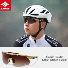Cargar imagen en el visor de la galería, Santic® Lentes Gafas Deportivas Profesionales PC/TAC Protección UV
