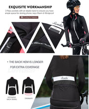 Cargar imagen en el visor de la galería, Santic® Mujer Casaca Térmica Ciclismo +6°C | S-M