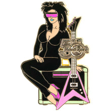 Cargar imagen en el visor de la galería, Hard Rock Cafe® Pin de Colección 80's Decade Girl Souvenir Recuerdo Adorno