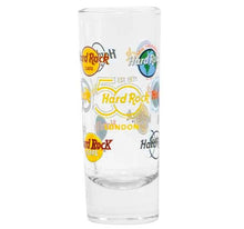 Cargar imagen en el visor de la galería, Hard Rock Cafe® Shot Glass 2.5 oz Vaso Chupito para Coleccionistas | Logos Evolución