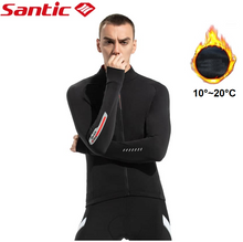 Cargar imagen en el visor de la galería, Santic® Jersey Térmico Manga Larga Ciclismo 10~20°C | L-XL