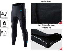 Cargar imagen en el visor de la galería, Santic® Pantalón Culotte Térmico Ciclismo 3 Horas 6-14°C | S-M