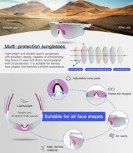 Cargar imagen en el visor de la galería, Santic® Lentes Gafas Deportivas Profesionales PC/TAC Protección UV