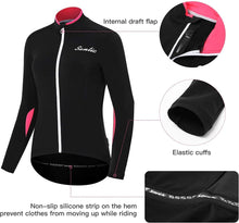 Cargar imagen en el visor de la galería, Santic® Mujer Casaca Térmica Ciclismo +6°C | S-M