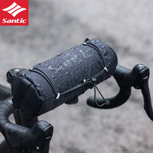 Cargar imagen en el visor de la galería, Santic® Bolso para Manillar IMPERMEABLE 2L Negro