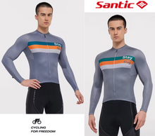 Cargar imagen en el visor de la galería, Santic® Jersey Manga Larga Ciclismo Maillot Protección UV | XS-M-L
