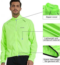Cargar imagen en el visor de la galería, Santic® Casaca Cortavientos Ligera Ciclismo | XS-S-M