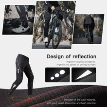 Cargar imagen en el visor de la galería, Wosawe® Pantalón Térmico Ciclismo MTB 0-12°C | M-XL