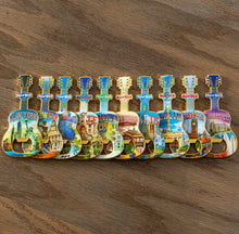 Cargar imagen en el visor de la galería, Hard Rock Cafe® NEW YORK Guitar Bottle Opener Magnet Imán Souvenir