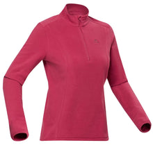 Cargar imagen en el visor de la galería, QUECHUA® CHOMPA POLAR MUJER MH100 1/2 ZIP | XS-S-M