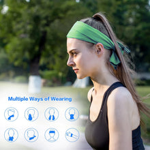 Cargar imagen en el visor de la galería, Darevie® Headband Deportivo Toalla de Secado Rápido Bandana 90 x 30 Cooling Towel