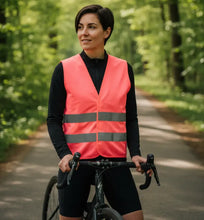 Cargar imagen en el visor de la galería, BTWIN® Chaleco de Seguridad Reflectante Ciclismo Senderismo | S/M