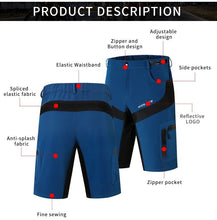 Cargar imagen en el visor de la galería, Wosawe® SHORT PRO DE CICLISMO MTB QUICK-DRY | XL