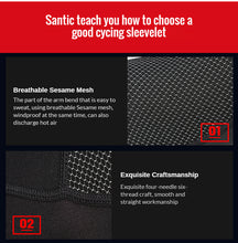 Cargar imagen en el visor de la galería, Santic® Par de Mangas Térmicas Deportivas Ciclismo 6°-14°C | S-M-L