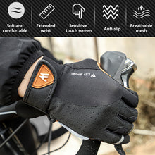 Cargar imagen en el visor de la galería, West Biking® Guantes Largos Ciclismo Enduro MTB Táctiles Deportivos