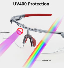 Cargar imagen en el visor de la galería, Santic® Lentes FOTOCROMÁTICOS Gafas Deportivas Profesionales PC/TAC Protección UV