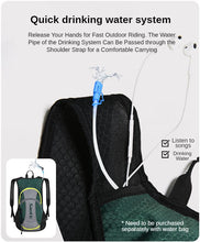 Cargar imagen en el visor de la galería, Santic® Mochila de Ciclismo c/ Malla para Casco