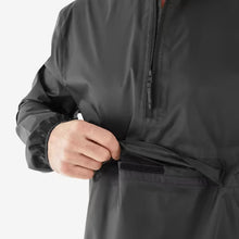Cargar imagen en el visor de la galería, Quechua® Chaqueta Chubasquero Impermeable 1/2 Zip Cortaviento | S-M-L