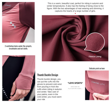 Cargar imagen en el visor de la galería, Santic® Jersey TÉRMICO Manga Larga Mujer Ciclismo +12°C | XS-S-M-L