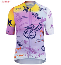 Cargar imagen en el visor de la galería, SANTIC® JERSEY MAILLOT ULTRA PREMIUM RACE FIT QIO UPF 50+ | XS-S-M-L