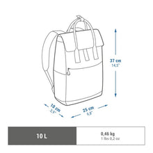 Cargar imagen en el visor de la galería, Quechua® Mochila NH150 SQUARE | Reforzada | 8 BOLSILLOS