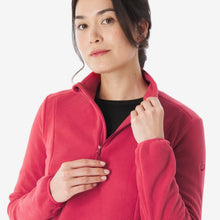 Cargar imagen en el visor de la galería, QUECHUA® CHOMPA POLAR MUJER MH100 1/2 ZIP | XS-S-M