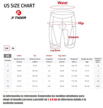 Cargar imagen en el visor de la galería, SUPER PRECIO! 🌞 X-Tiger® Bib Shorts Culotte Ciclismo 5D | S-M-L-XL-2XL