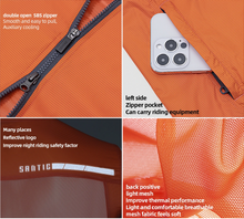 Cargar imagen en el visor de la galería, Santic® Chaleco Cortavientos Profesional Unisex Ciclismo | S-M-L-XL