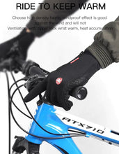 Cargar imagen en el visor de la galería, Guantes Térmicos Ciclismo Moto Invierno | S-L-XL