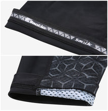 Cargar imagen en el visor de la galería, Santic® Par de Pierneras Deportivas Compresión Ciclismo 12°-22°C / S-M-L
