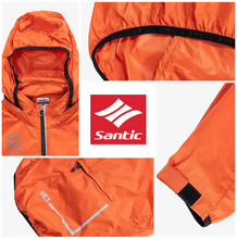 Cargar imagen en el visor de la galería, Santic® Casaca Cortavientos ZELEI PRO Capucha Ciclismo | XS-S-M-L