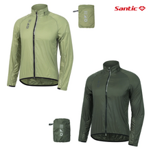 Cargar imagen en el visor de la galería, Santic® Casaca Cortavientos ZELEI PRO Capucha Ciclismo | XS-S-M-L
