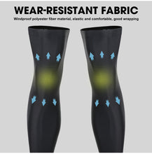 Cargar imagen en el visor de la galería, Santic® Par de Pierneras Deportivas Compresión Ciclismo 12°-22°C / S-M-L