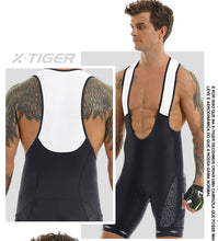 Cargar imagen en el visor de la galería, X-Tiger® Bib Shorts Culotte Reflectante Ciclismo | S-M-XL-2XL