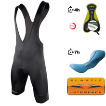 Cargar imagen en el visor de la galería, DAREVIE® BIB SHORTS CULOTTE DVP008 ELASTIC INTERFACE 7 HRS | S-L