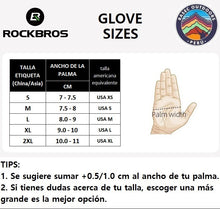 Cargar imagen en el visor de la galería, Rockbros® Guantes de Ciclismo Spider | M-L-XL