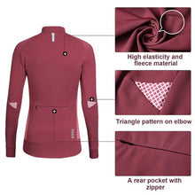 Cargar imagen en el visor de la galería, Santic® Jersey TÉRMICO Manga Larga Mujer Ciclismo +12°C | XS-S-M-L