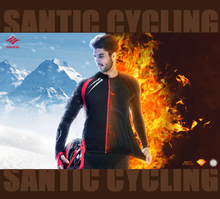 Cargar imagen en el visor de la galería, Santic® SET PRIMERA CAPA TÉRMICA COMPRESIÓN Montaña Frío Nieve 6°-14°C