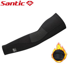 Cargar imagen en el visor de la galería, Santic® Par de Mangas Térmicas Deportivas Ciclismo 6°-14°C | S-M-L