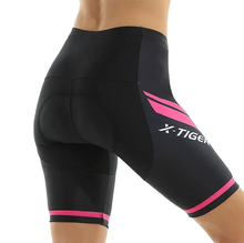 Cargar imagen en el visor de la galería, X-TIGER® Short Culotte Mujer 3D con Gel Ciclismo | XS-S-M