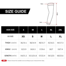 Cargar imagen en el visor de la galería, Santic® Par de Pierneras Deportivas Compresión Ciclismo 12°-22°C / S-M-L