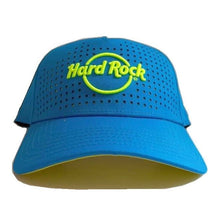 Cargar imagen en el visor de la galería, Hard Rock Cafe® Gorra MESH Azul Eléctrico Logo Verde Neón