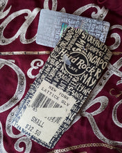 Cargar imagen en el visor de la galería, Hard Rock Cafe® Original Polo Camiseta Top Burgundy Couture Mujer | XS-S