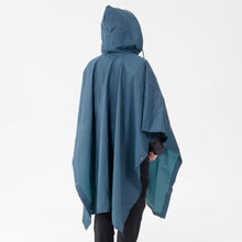 Cargar imagen en el visor de la galería, Forclaz® PONCHO Impermeable Importado Lluvia Montaña Trekking | S-M