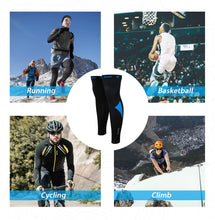 Cargar imagen en el visor de la galería, Santic® Par de Pierneras Térmicas Calentadores Deportivos Ciclismo | L-XL
